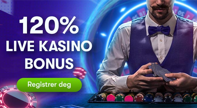 120% Live Kasino Bonus
